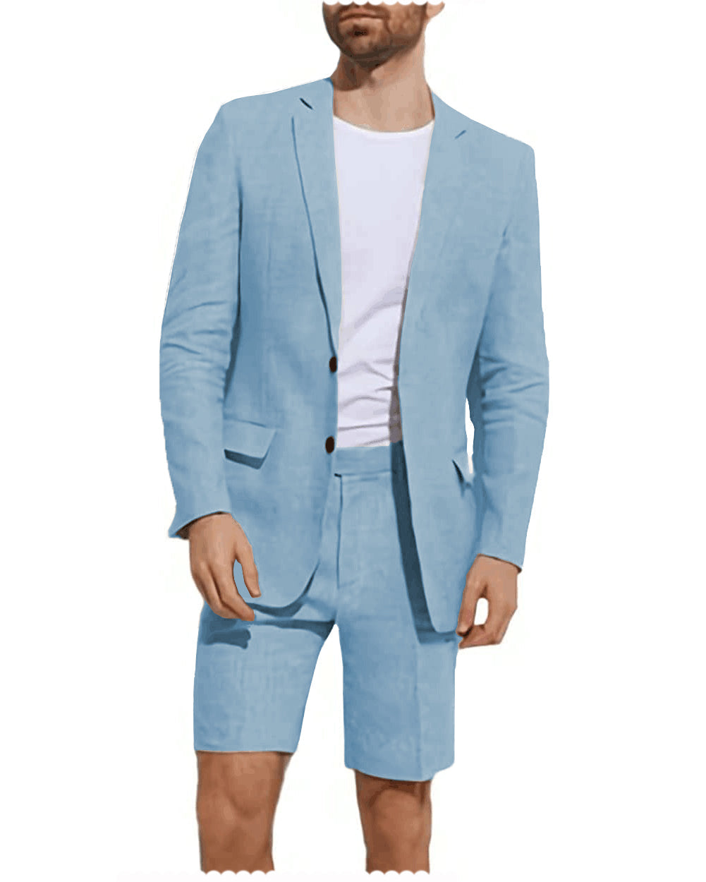 aesido 2 Pieces Casual Mens Suit (Blazer+Pants)