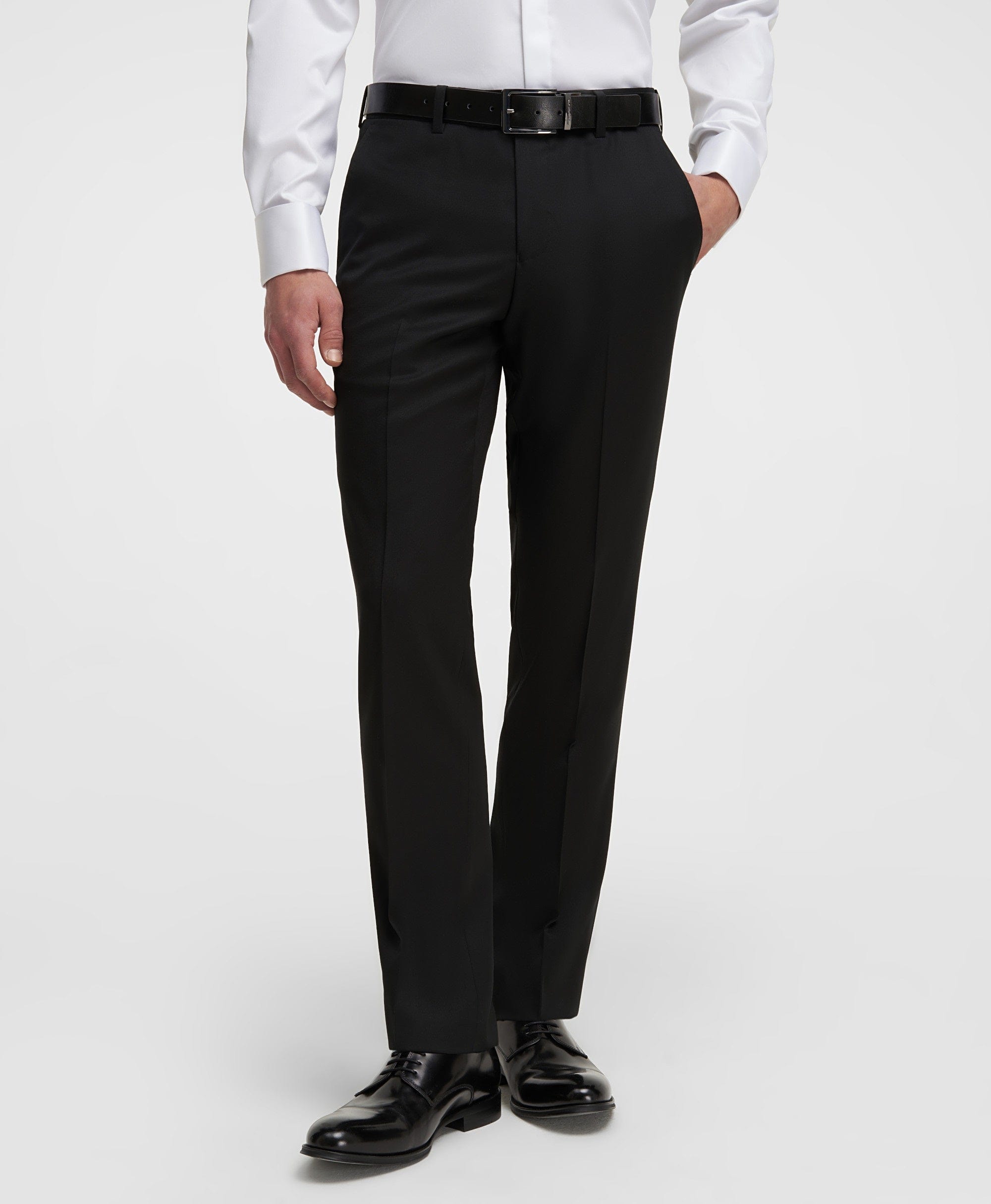 aesido Men's Business Casual Black Pants